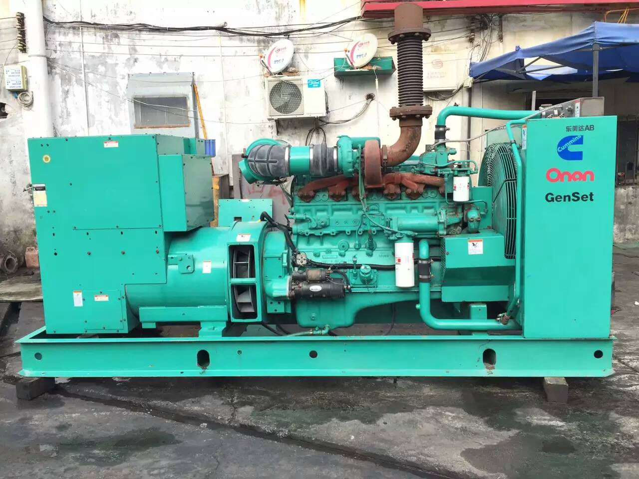 华蓥租赁发电机-柴油发电机不正常冒烟的原因